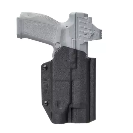 Canik BGS Malin Pistol Holster with Light Position + Mid Ride Belt Attachment - Passive pistol holsters - ML-CANIK-PID-BLK - 1