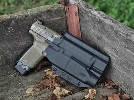 Canik BGS Malin Pistol Holster with Light Position + Mid Ride Belt Attachment - Passive pistol holsters - ML-CANIK-PID-BLK - 2